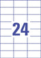 Avery L4718-20 - Self adhesive labels - 70 x 37 mm - Wit (20 lakens)