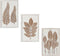 vidaXL - Wandpanelen - 3 - st - handgesneden - 40x60x1,5 - cm - MDF