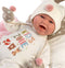 Llorens soft body babypop Mimi vrolijk met geluid en speen 42 cm