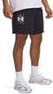 Under Armour Ua Rival Terrylogo 8in Korte Shorts - Sportshort - Zweetabsorberend - Zwart