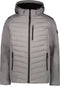 Cars Jeans Packer - Heren Jas - Gewatteerd met capuchon - Mid Grey - Maat L