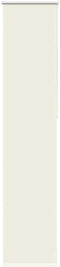 vidaXL - Rolgordijn - verduisterend - 40x230 - cm - stofbreedte - gebroken - wit