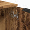 vidaXL - Dressoir - 60x30x70 - cm - bewerkt - hout - oud - houtkleurig