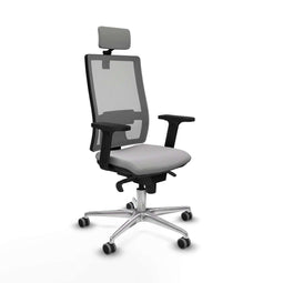 Bureaustoel Piqueras y Crespo 2D086G2 Lichtgrijs