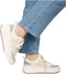 POSH by Poelman COCO - Dames sneakers - Vetersluiting - Beige (37)