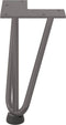 vidaXL - Haarspeld - tafelpoten - 4 - st - 20 - cm - massief - staal - naturel