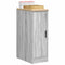 vidaXL - Garagekast - 30x51x85 - cm - massief - grenenhout - grijs - sonoma