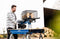 Scheppach HL760L - Houtklover - 7 ton - Elektrische houtsplijter - 2200 W