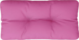 vidaXL - Palletkussen - 80x40x12 - cm - stof - roze