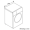 Siemens WG56B2A7NL - Wasmachine - Intelligent Dosing - SpeedPerfect - Smart bediening