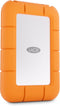 LaCie Rugged Mini SSD - 4TB - USB 3.2 Gen2x2 20Gb/s - Grijs Oranje