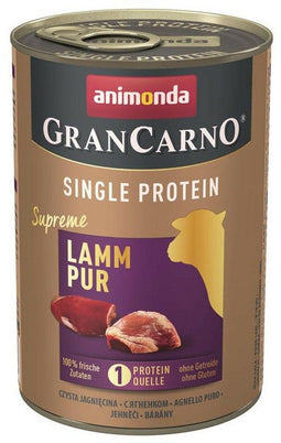 Animonda hondenblik GranCarno Adult 6x400g - puur lam