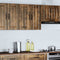 vidaXL - Keukenwandkast - Lucca - bewerkt - hout - gerookt - eikenkleurig