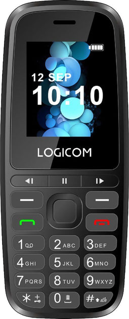 Logicom - Posh 402 - Gsm - 4G - 128MB - Zaklamp - Feature Phone - Zwart