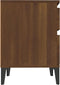 vidaXL - Nachtkastjes - 2 - st - 40x35x50 - cm - bruin - eikenkleur