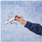 Plus-Plus Tube Vliegtuig - Bouwset 100 delig - Creatief constructiespeelgoed - Blauw (100 stuks)
