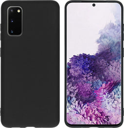 iMoshion Hoesje Geschikt voor Samsung Galaxy S20 Hoesje Siliconen - iMoshion Color Backcover - Zwart