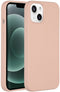 Accezz Liquid Silicone Backcover - iPhone 13 Mini - Schokabsorberend - Roze