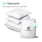 Dreamlab Dekbedovertrek set - 200 x 200/220 cm - Microvezel - Wit