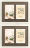 ZEP - Duo Houten Fotolijst Arlon bruin voor 2 foto's 10x15 (afmeting 28 x 22 cm) - NQ22B