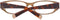 Ladies'Spectacle frame Dsquared2 DQ5053-052 (ø 53 mm) Brown (ø 53 mm)