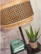 GOOD&MOJO Vloerlamp Bhutan - Zwart/Bamboe - Ø40x160cm - - Staande lampen voor Woonkamer - Slaapkamer