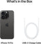 APPLE iPhone 15 Pro - 128 GB - A17 Pro - Titanium Zwart