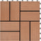 vidaXL - 11 - st - Terrastegel - 30x30 - cm - 1 - m² - HKC - bruin