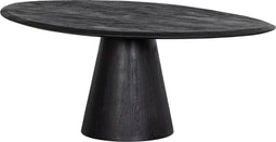 BePureHome Posture Salontafel - Hout - Zwart - 47x120x80