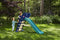 Little Tikes Jungle Giant Glijbaan - Peuter - Opvouwbaar - Blauw Groen