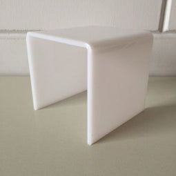 Klika - Acryl-bruggetje 10x10cm hoog 100mm opaal - 40 stuks
