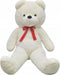 vidaXL Teddybeer 170 cm pluche wit