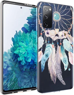 imoshion Hoesje Geschikt voor Samsung Galaxy S20 FE Hoesje Siliconen - imoshion Design hoesje - Transparant / Meerkleurig / Dreamcatcher
