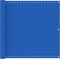 vidaXL - Balkonscherm - 90x600 - cm - HDPE - blauw