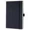 Sigel agenda - Conceptum - A5 - ongedateerd - zwart - hardcover - SI-CO701
