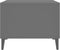vidaXL - Salontafel - 60x50x40 - cm - bewerkt - hout - zwart