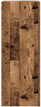 vidaXL - Tv-meubel - 30,5x30x90 - cm - bewerkt - hout - oud - houtkleurig