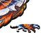 UNIDRAGON Houten Puzzel Voor Volwassenen Dier - Mooie Tijger - 104 stukjes - Small 19x24 cm