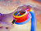 Lazerbuilt HMSM-BTLI-SUPEREYES - draadloze koptelefoon - led verlichting - Superman