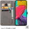iMoshion Hoesje Geschikt voor Samsung Galaxy M53 Hoesje Met Pasjeshouder - iMoshion Mandala Bookcase - Grijs