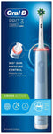 Oral-B Pro 3 - 3000 Cross Action - 3 poetsstanden - Blauw (1 stuk)