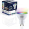 Hoftronic Smart - GU10 smart lamp - LED - WiFi en Bluetooth - Dimbaar - 16,5 miljoen kleuren - 400 lumen - 2700-6400K (1 stuk)