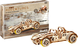 1:32 Revell 00615 Tiny Adventures - Roadster Auto - Functioneel Model Houten Modelbouwpakket