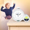 Kidsleep Kidklok 2 in 1 - Slaaptrainer en Kinderwekker - Nachtlampje en Wekkerfunctie - Grijs/Wit