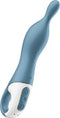 Satisfyer, A-punt vibrator, 'A-Mazing 1, 21,5 cm', waterdicht, oplaadbaar, flexibele punt