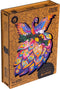 UNIDRAGON Houten Puzzel Voor Volwassenen Dier - Sprookjesvogel - 297 stukjes - King Size 30x39 cm