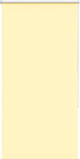 vidaXL - Rolgordijn - verduisterend - 80x130 - cm - stofbreedte - 75,7cm - geel