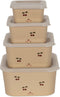 BEAU by Bo Studio Ditte rugzak small + Konges Sløjd back to school set Kersen