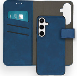iMoshion Hoesje Geschikt voor Samsung Galaxy S24 Plus Hoesje Met Pasjeshouder - iMoshion Uitneembare 2-in-1 Luxe Bookcase - Blauw