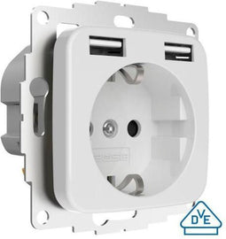 2USB InCharge PRO SI EU 12W 2,4A - Glossy White